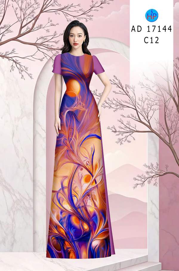 Vải Áo Dài Hoa Văn AD 17144 8 1789789186 987 vai ao dai hoa van ad 17144
