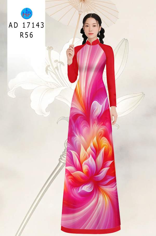 Vải Áo Dài Hoa In 3D AD 17143 4 1789789625 511 vai ao dai hoa in 3d ad 17143