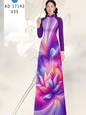 Vải Áo Dài Hoa In 3D AD 17143 24 1789789626 691 vai ao dai hoa in 3d ad 17143