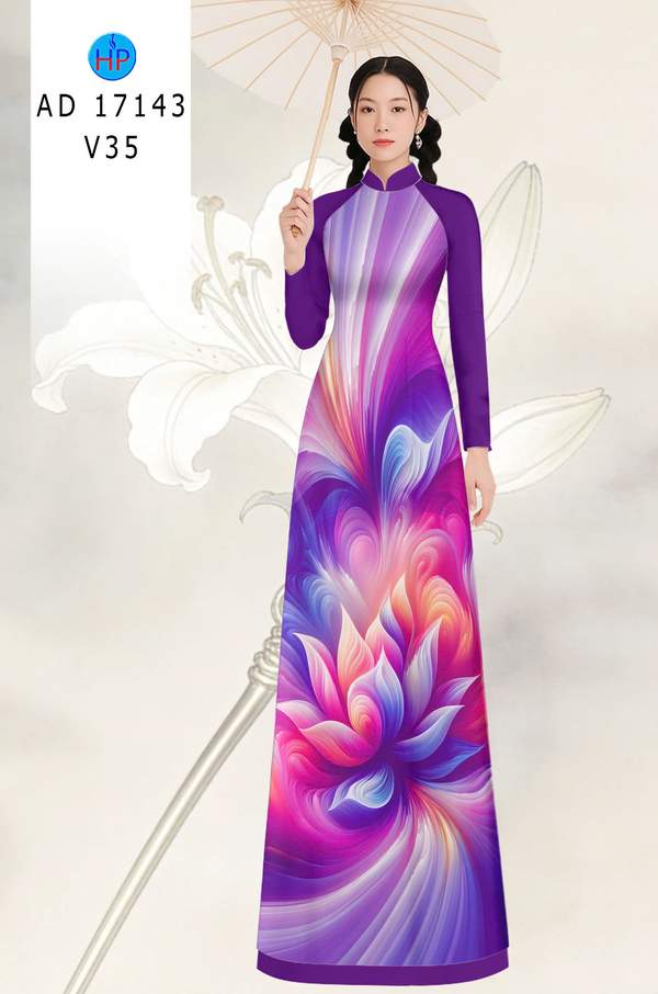Vải Áo Dài Hoa In 3D AD 17143 7 1789789626 691 vai ao dai hoa in 3d ad 17143