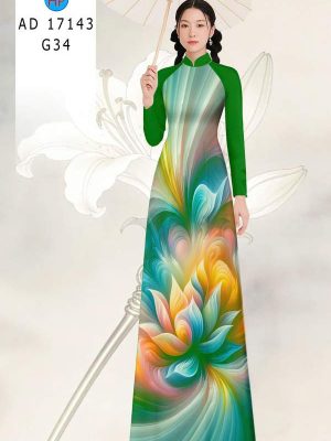 Vải Áo Dài Hoa In 3D AD 17143 26 1789789626 80 vai ao dai hoa in 3d ad 17143