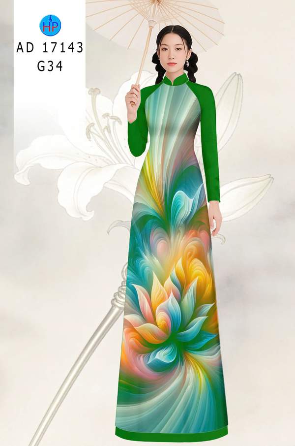 Vải Áo Dài Hoa In 3D AD 17143 9 1789789626 80 vai ao dai hoa in 3d ad 17143