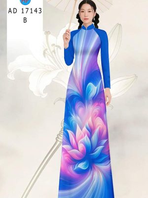 Vải Áo Dài Hoa In 3D AD 17143 31 1789789627 450 vai ao dai hoa in 3d ad 17143