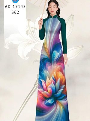 Vải Áo Dài Hoa In 3D AD 17143 28 1789789627 877 vai ao dai hoa in 3d ad 17143