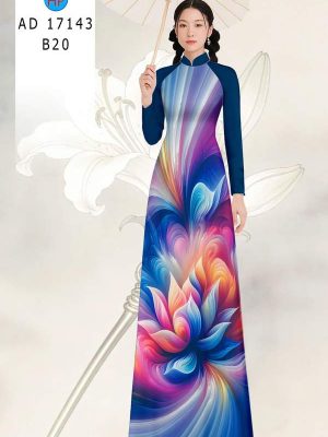 Vải Áo Dài Hoa In 3D AD 17143 33 1789789628 511 vai ao dai hoa in 3d ad 17143