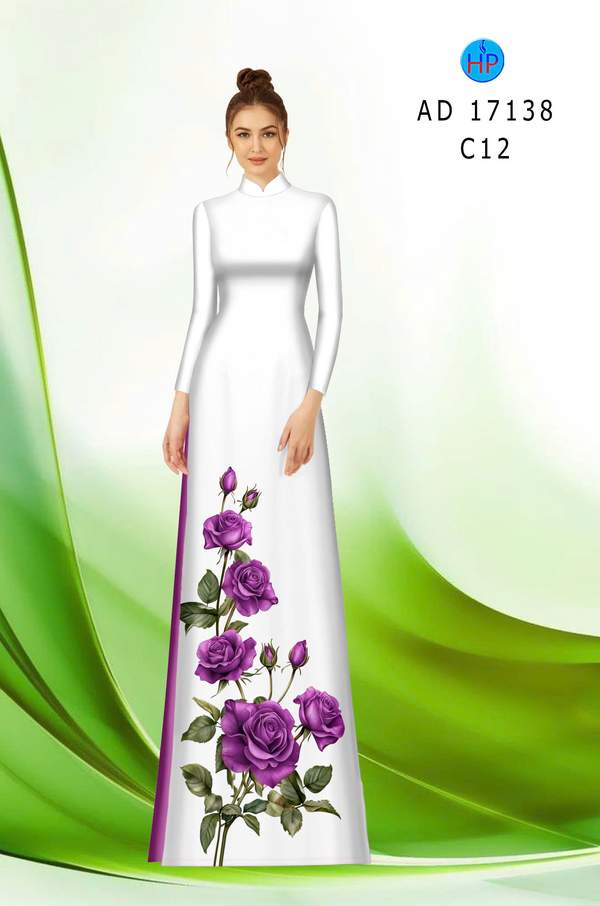 Vải Áo Dài Hoa Hồng AD 17138 2 1789790072 659 vai ao dai hoa hong ad 17138