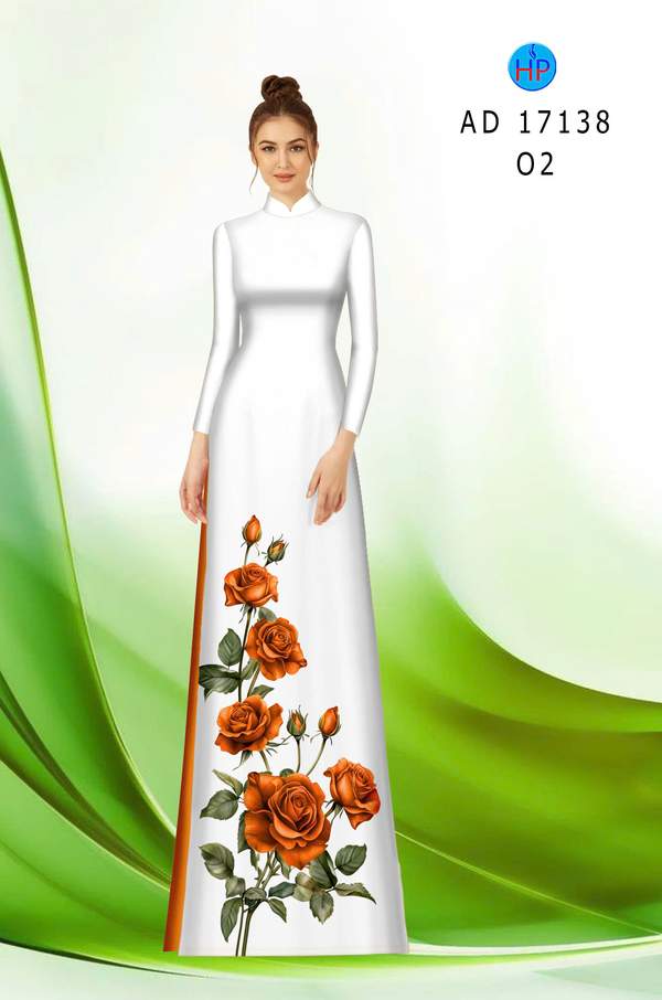 Vải Áo Dài Hoa Hồng AD 17138 12 1789790074 422 vai ao dai hoa hong ad 17138