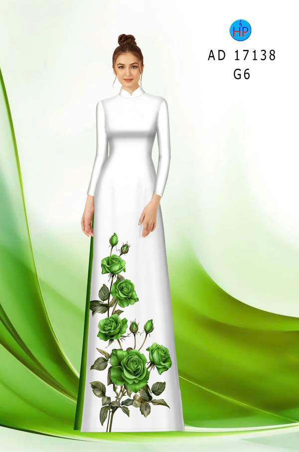 Vải Áo Dài Hoa Hồng AD 17138 16 1789790075 381 vai ao dai hoa hong ad 17138