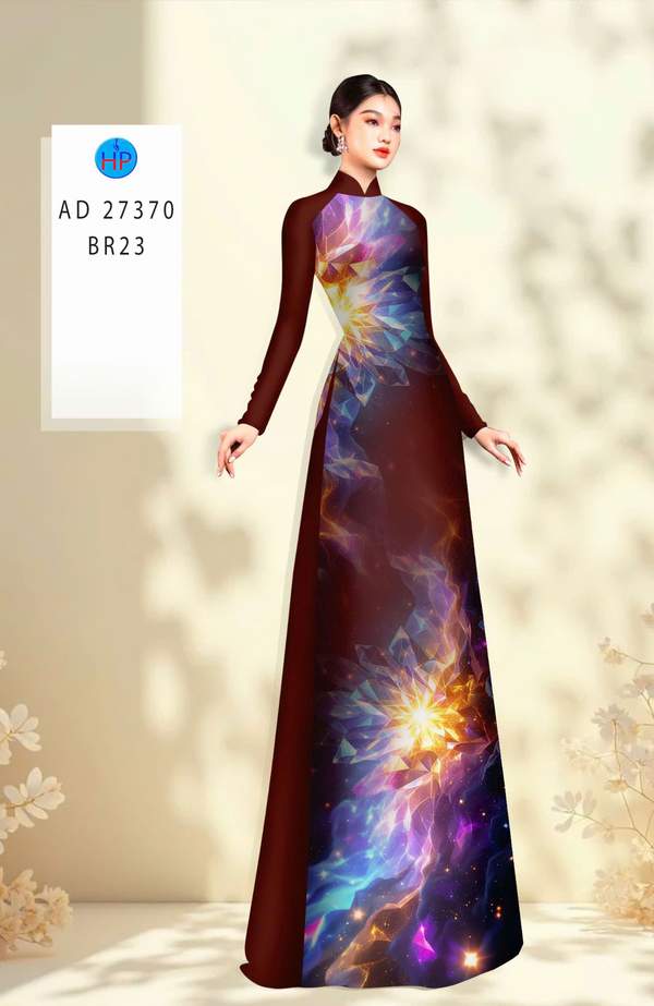Vải Áo Dài Hoa In 3D AD 27370 4 1789954626 131 vai ao dai hoa in 3d ad 27370