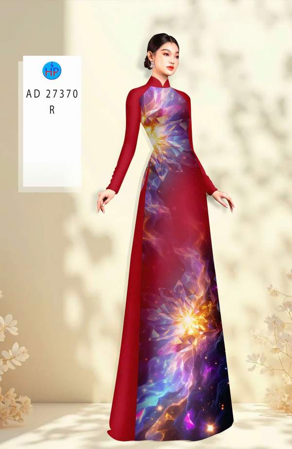 Vải Áo Dài Hoa In 3D AD 27370 9 1789954628 473 vai ao dai hoa in 3d ad 27370