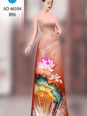 Vải Áo Dài Hoa Sen AD 46594 29 1789955049 420 vai ao dai hoa sen ad 46594