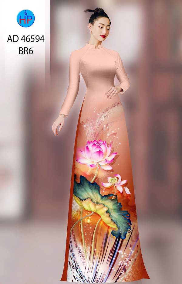 Vải Áo Dài Hoa Sen AD 46594 12 1789955049 420 vai ao dai hoa sen ad 46594