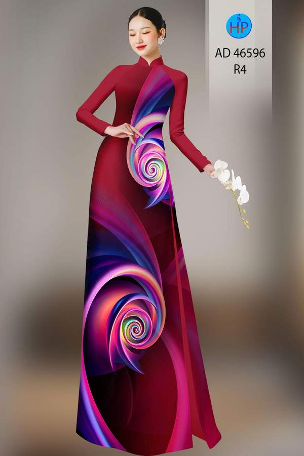 Vải Áo Dài Hoa Văn AD 46596 7 1789955484 89 vai ao dai hoa van ad 46596