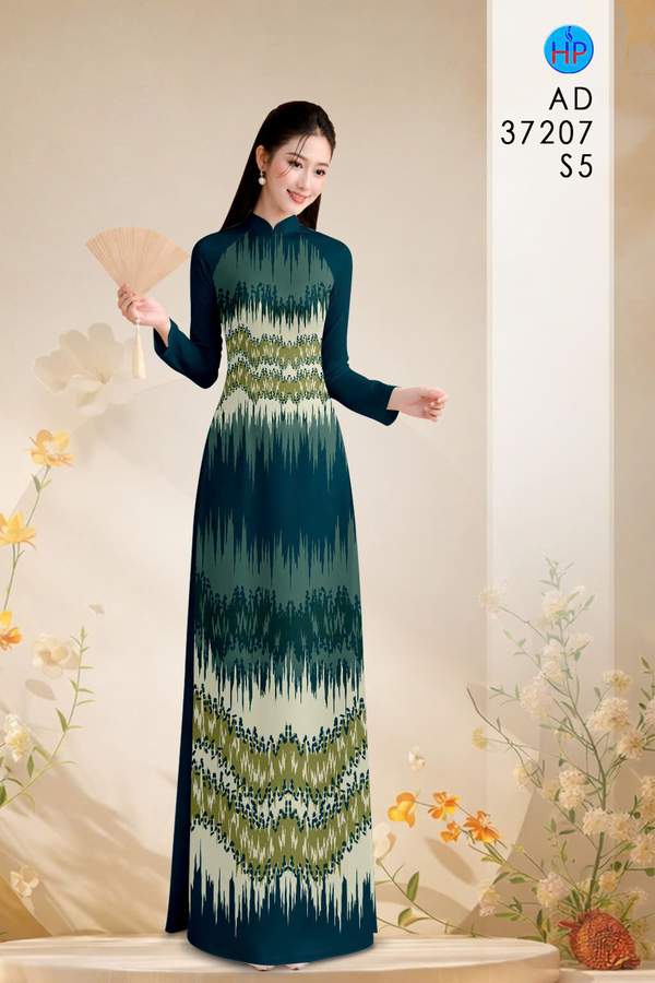 Vải Áo Dài Hoa In 3D AD 37207 4 1790150086 349 vai ao dai hoa in 3d ad 37207