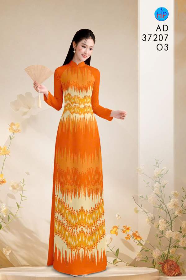 Vải Áo Dài Hoa In 3D AD 37207 2 1790150086 387 vai ao dai hoa in 3d ad 37207