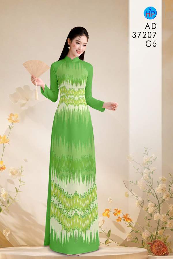Vải Áo Dài Hoa In 3D AD 37207 3 1790150086 9 vai ao dai hoa in 3d ad 37207