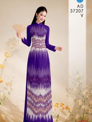 Vải Áo Dài Hoa In 3D AD 37207 25 1790150087 175 vai ao dai hoa in 3d ad 37207
