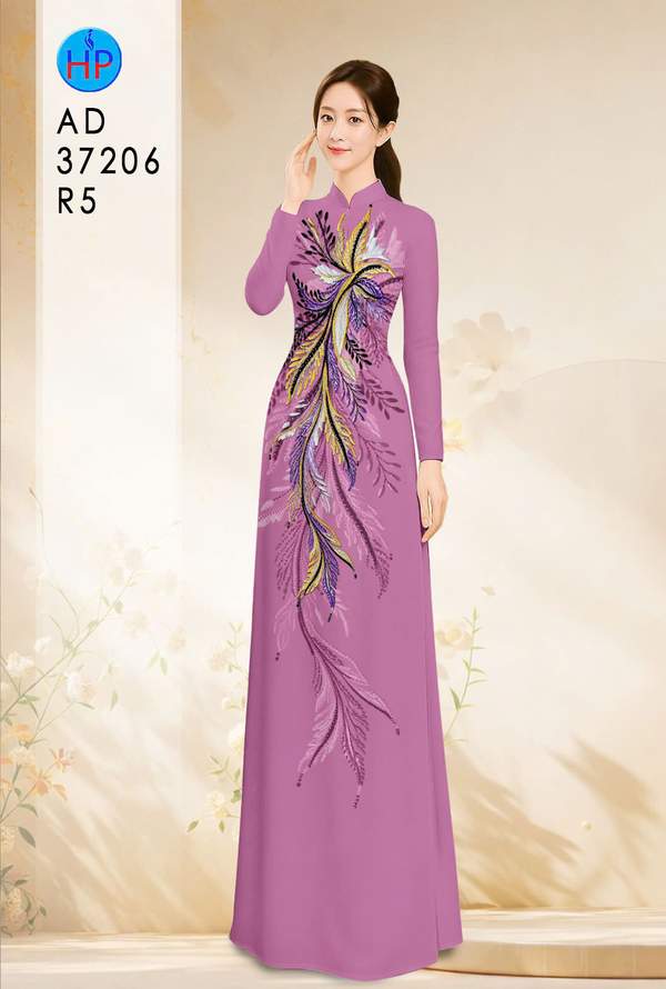 Vải Áo Dài Hoa In 3D AD 37206 11 1790150576 198 vai ao dai hoa in 3d ad 37206