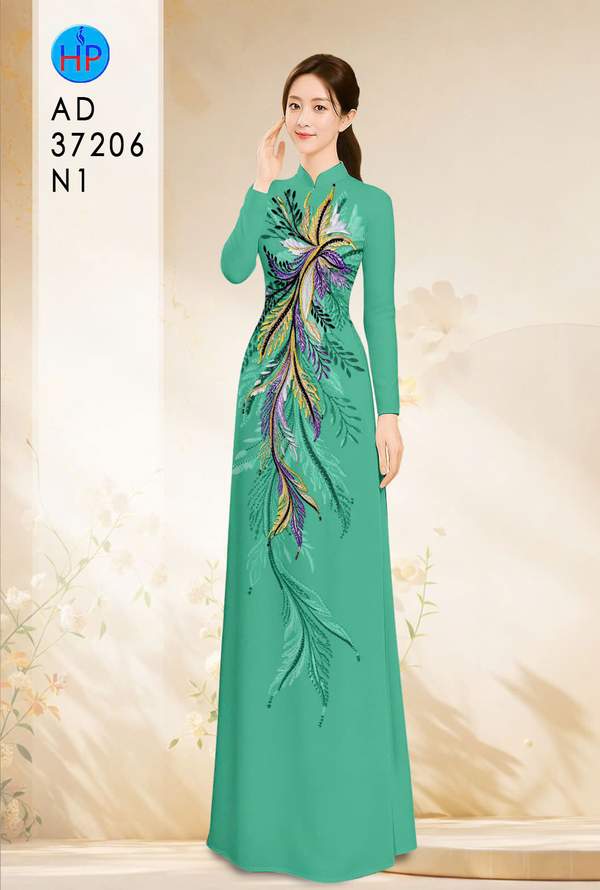 Vải Áo Dài Hoa In 3D AD 37206 10 1790150576 554 vai ao dai hoa in 3d ad 37206