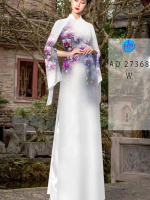 Vải Áo Dài Hoa In 3D AD 27368 21 1790151036 186 vai ao dai hoa in 3d ad 27368