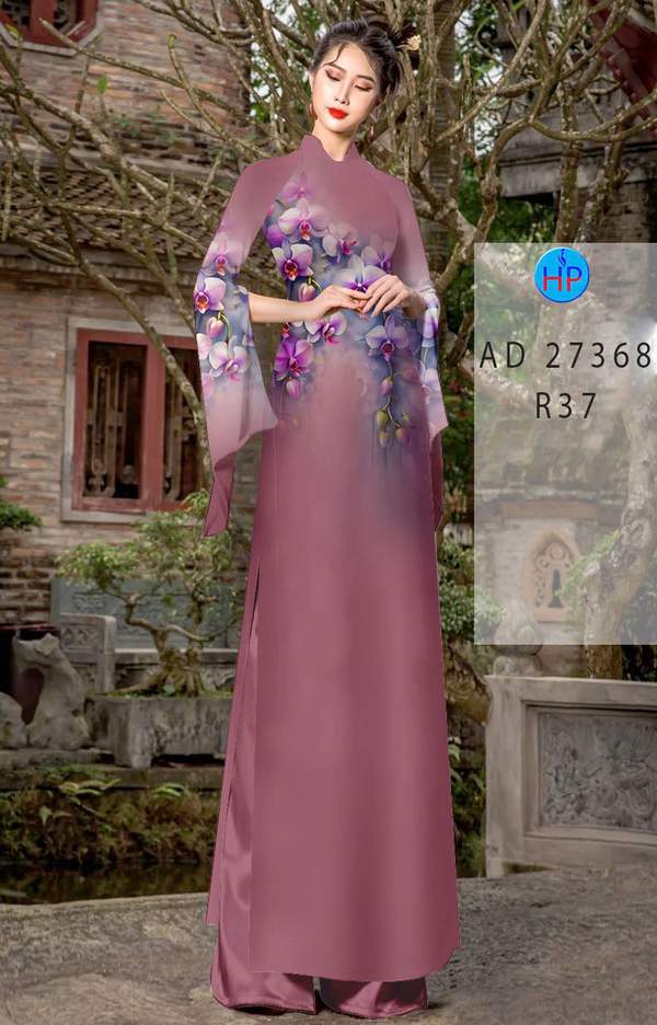 Vải Áo Dài Hoa In 3D AD 27368 6 1790151036 545 vai ao dai hoa in 3d ad 27368