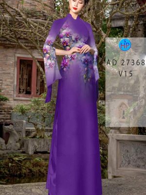 Vải Áo Dài Hoa In 3D AD 27368 24 1790151036 555 vai ao dai hoa in 3d ad 27368