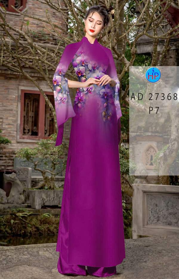 Vải Áo Dài Hoa In 3D AD 27368 12 1790151037 970 vai ao dai hoa in 3d ad 27368