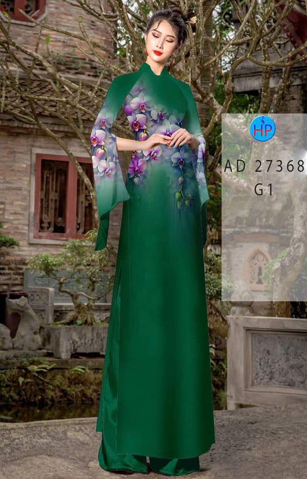 Vải Áo Dài Hoa In 3D AD 27368 16 1790151038 170 vai ao dai hoa in 3d ad 27368