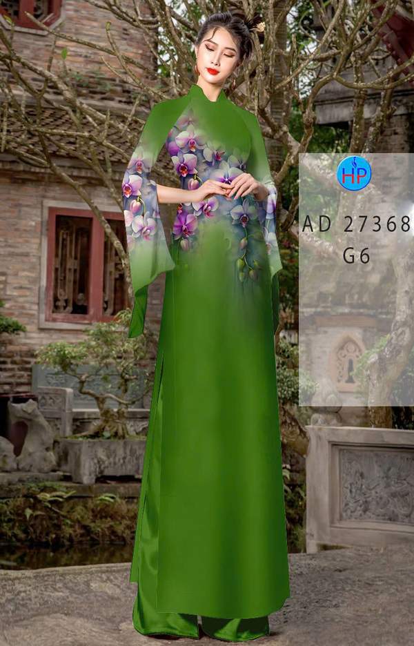 Vải Áo Dài Hoa In 3D AD 27368 13 1790151038 313 vai ao dai hoa in 3d ad 27368