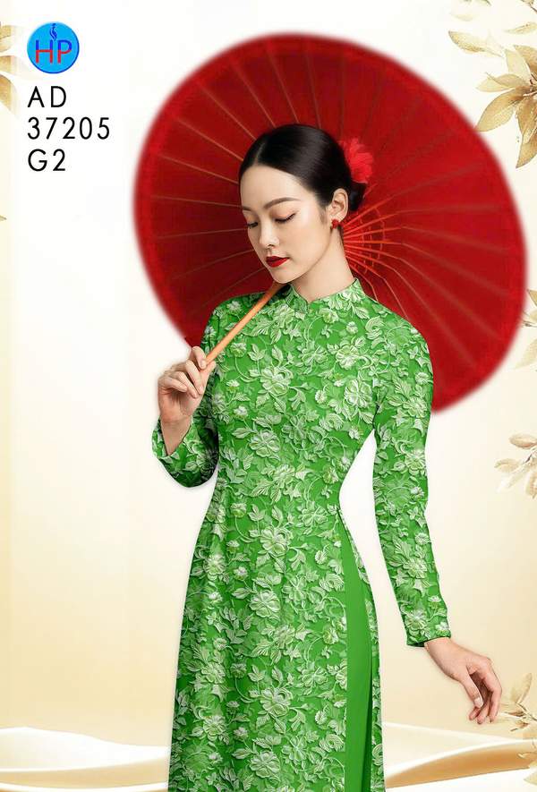 Vải Áo Dài Hoa In 3D AD 37205 5 1790151464 6 vai ao dai hoa in 3d ad 37205