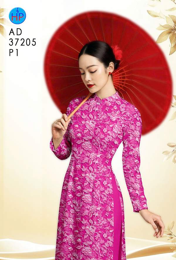 Vải Áo Dài Hoa In 3D AD 37205 11 1790151466 8 vai ao dai hoa in 3d ad 37205