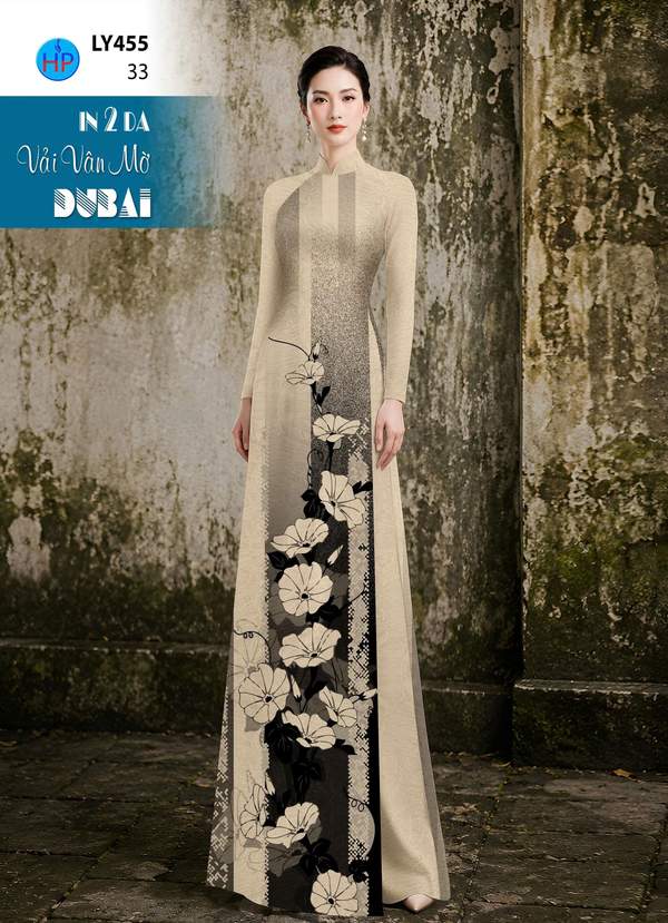 Vải Áo Dài Hoa In 4D AD LY455 14 1790387421 239 vai ao dai hoa in 4d ad ly455