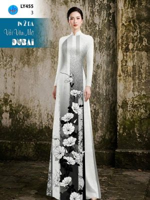 Vải Áo Dài Hoa In 4D AD LY455 40 1790387421 2 vai ao dai hoa in 4d ad ly455