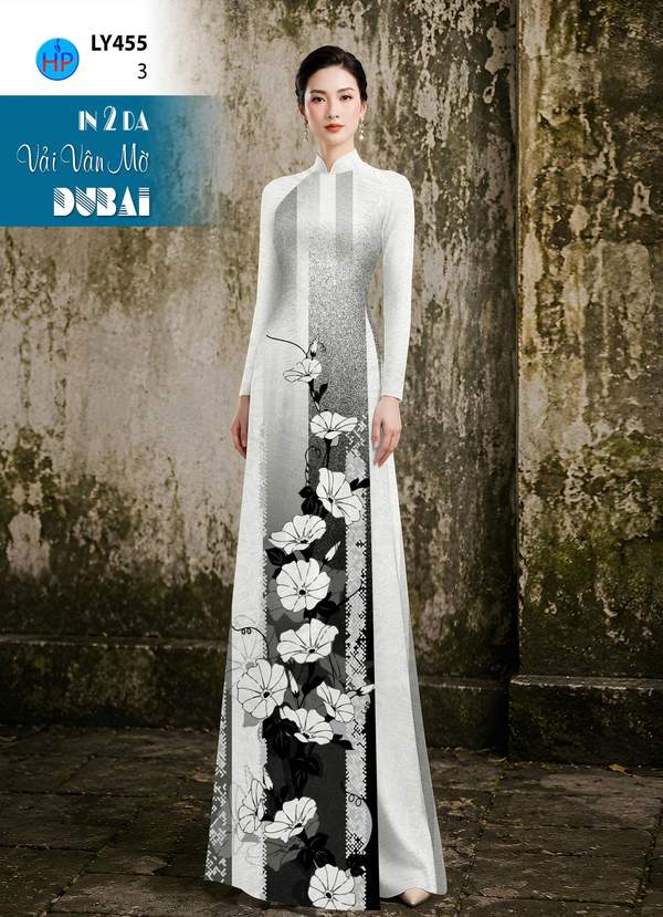 Vải Áo Dài Hoa In 4D AD LY455 10 1790387421 2 vai ao dai hoa in 4d ad ly455