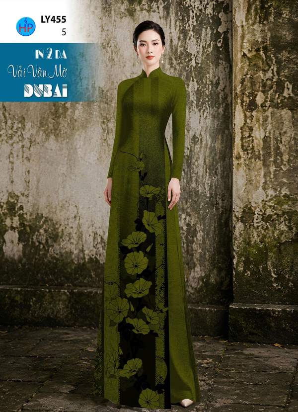 Vải Áo Dài Hoa In 4D AD LY455 11 1790387421 699 vai ao dai hoa in 4d ad ly455