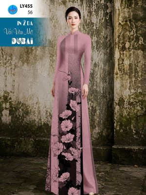 Vải Áo Dài Hoa In 4D AD LY455 49 1790387422 59 vai ao dai hoa in 4d ad ly455