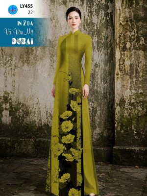 Vải Áo Dài Hoa In 4D AD LY455 50 1790387423 266 vai ao dai hoa in 4d ad ly455