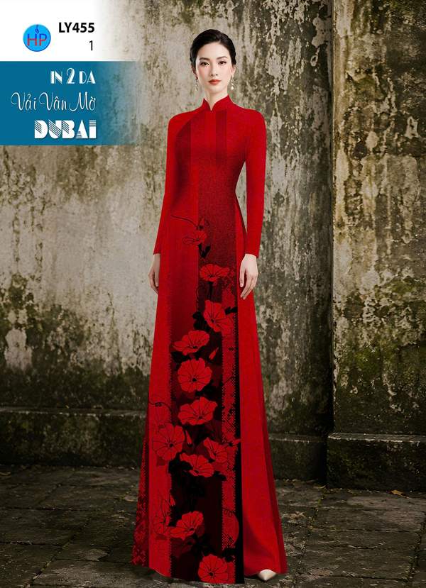 Vải Áo Dài Hoa In 4D AD LY455 24 1790387423 531 vai ao dai hoa in 4d ad ly455