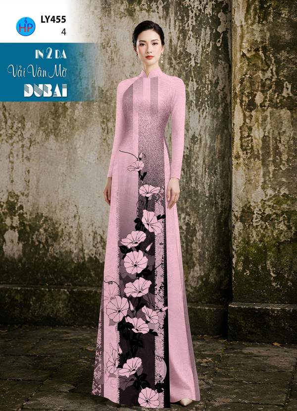 Vải Áo Dài Hoa In 4D AD LY455 25 1790387424 916 vai ao dai hoa in 4d ad ly455