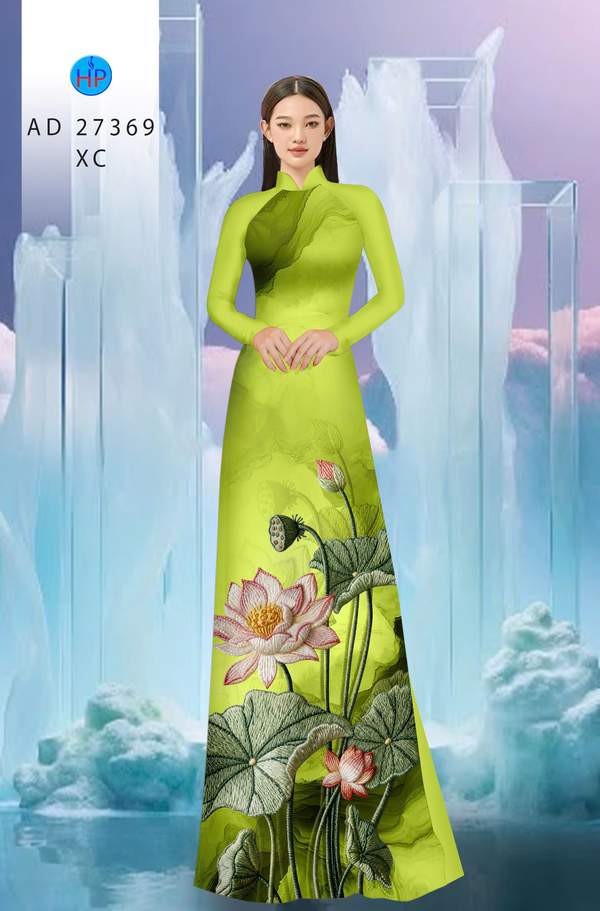 Vải Áo Dài Hoa Sen Giả Thêu AD 27369 12 1790388013 187 vai ao dai hoa sen gia theu ad 27369