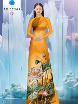 Vải Áo Dài Hoa Sen Giả Thêu AD 27369 32 1790388013 61 vai ao dai hoa sen gia theu ad 27369