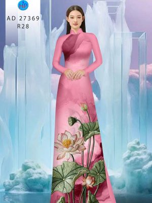 Vải Áo Dài Hoa Sen Giả Thêu AD 27369 39 1790388015 890 vai ao dai hoa sen gia theu ad 27369