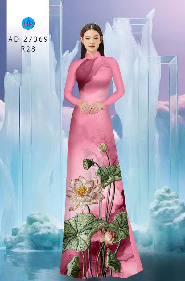 Vải Áo Dài Hoa Sen Giả Thêu AD 27369 20 1790388015 890 vai ao dai hoa sen gia theu ad 27369