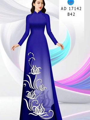 Vải Áo Dài Hoa In 3D AD 17142 23 1790388518 44 vai ao dai hoa in 3d ad 17142