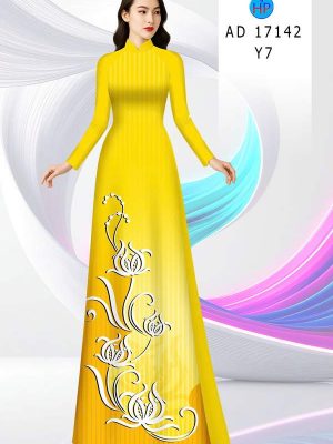 Vải Áo Dài Hoa In 3D AD 17142 29 1790388519 297 vai ao dai hoa in 3d ad 17142