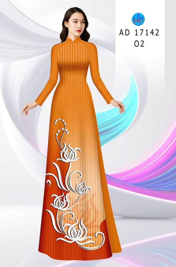 Vải Áo Dài Hoa In 3D AD 17142 10 1790388519 471 vai ao dai hoa in 3d ad 17142
