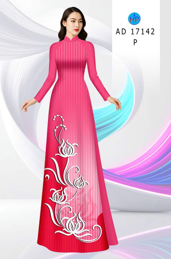 Vải Áo Dài Hoa In 3D AD 17142 11 1790388519 523 vai ao dai hoa in 3d ad 17142