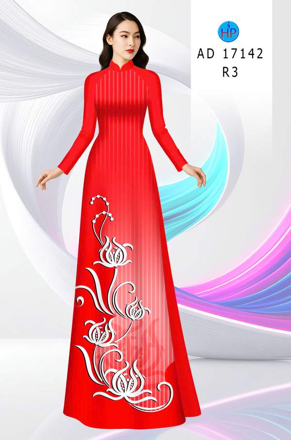 Vải Áo Dài Hoa In 3D AD 17142 14 1790388520 140 vai ao dai hoa in 3d ad 17142