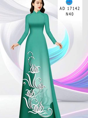 Vải Áo Dài Hoa In 3D AD 17142 35 1790388520 201 vai ao dai hoa in 3d ad 17142