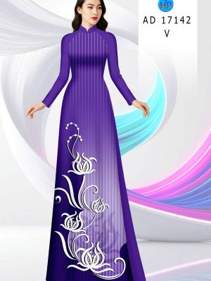 Vải Áo Dài Hoa In 3D AD 17142 34 1790388520 386 vai ao dai hoa in 3d ad 17142